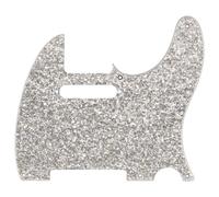 Fender Hybrid Glass/Glitter Telecaster S/S Pickguard Silver Sparkle