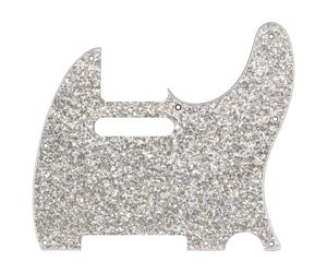 Fender Hybrid Glass/Glitter Telecaster S/S Pickguard Silver Sparkle