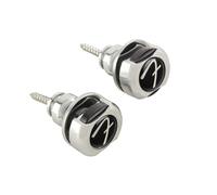 Fender Infinity Strap Locks, 360° Rotation, Chrome