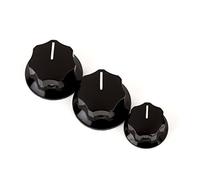 Fender Jazz Bass Knobs - Black