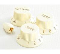 Fender Knob Set, Strat, Aged White