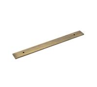 Fender Knurled / Linea, Back Plate, 160mm Centres, Solid Brass, Antique Brass, Pack Of 2