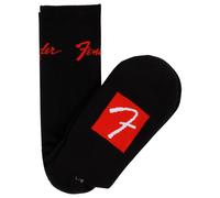 Fender Logo Stomp Socks Black Large
