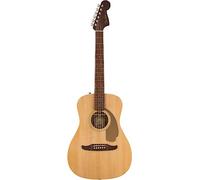 Fender Malibu Player Acoustic Guitar, Walnut Fingerboard, Natural | Beginner acoustic guitar, comfortable slim neck, gold pickguard, rich natural finish, ideal for adults & students,