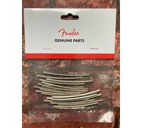 Fender Medium Jumbo Guitar Fret Wire, 24-Pack Nickel, Frets for 9.5" Strat Tele