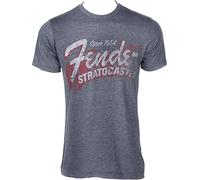Fender Men's Since 1954 Strat T-Shirt Guitar Tools (Pack of 1)