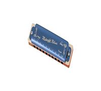 Fender® MIDNIGHT BLUES HARMONICA Harmonica Diatonic 10 Hole Tuning G Blue Limited Edition