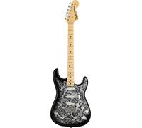 Fender MIJ Strat MN Black Paisley