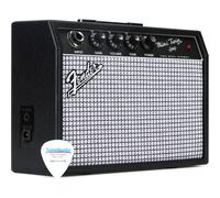 Fender Mini '65, Twin Guitar Amp, 1W Mini Amplifier Suitable For Electric Guitars, 9V