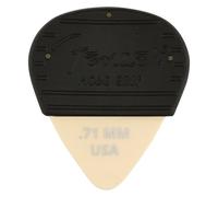 Fender® Mojo Grip Picks - Pack of 3 - Dura-Tone Delrin 351 - .71 mm - Olympic White