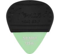 Fender Mojo Grip Picks, Dura-Tone Delrin .58, 3-Pack