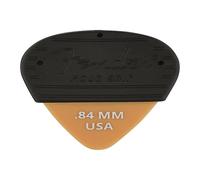 Fender Mojo Grip Picks - Pack of 3 - Dura-tone Delrin 351 - .84 mm - Pack of 3 Picks for Guitar - Thickness: .84 mm - Colour: Butterscotch Blonde