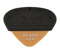 Fender® Mojo Grip Picks - Pack of 3 - Dura-tone Delrin 351 - .84 mm - Pack of 3 Picks for Guitar - Thickness: .84 mm - Colour: Butterscotch Blonde