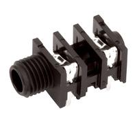 Genuine Fender Amplifier Jack - Mono 4-Pin - Replacment Amp Jack - 005-1658-000