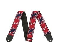 Fender Strap Jacquard Monogrammed in Red / White / Blue
