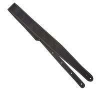 Fender Monogrammed Leather Strap Black 2"