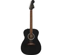Fender Monterey Standard Acoustic Guitar, Walnut Fingerboard, Black Top