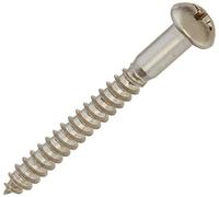 Fender Mounting Screws Vintage Strat Phillips Head, Nickel