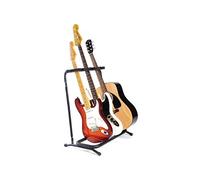 Fender Multi-Stand Guitar Rack Stand for 3 Guitars | Holds 3 guitars securely, space-saving design, suitable for electric, acoustic & bass, ideal for home studio or stage use