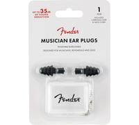Fender Musician Series Ear Plugs - 27db Noise Reduction - Black, 099-0542-000