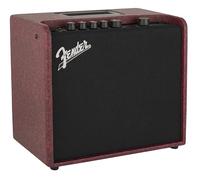 Fender Mustang LT25 Modelling Practice Guitar Amp, 25W, Wine Red | Electric guitar amplifier, 60 presets, 20 amp models, 25 effects, built-in tuner, USB connectivity, beginner-friendly
