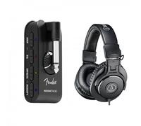 Fender Mustang Micro & Audio Technica ATH-M30x Headphones