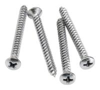 Fender Neck Mounting Screws Chrome Pack of 4