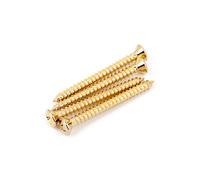 Fender Neck Mounting Screws Set of 4 (Gold)