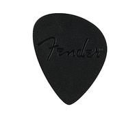 FENDER - OFFSET GUITAR PICKS - 351 SHAPE - MEDIUM - 0.83MM - BLACK - 6 PACK