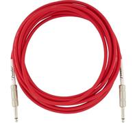 Fender Original 5.5M/18.6ft Straight Instrument Cable Fiesta Red