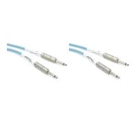Fender Original Series Instrument Cable - 18.6 Inch - Daphne B (Pack of 2)