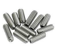 Fender American Vintage Stratocaster/Telecaster Bridge Saddle Height Adjustment Screws - Nickel