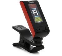 Fender Original Tuner, Bright LCD Screen, Vibration-Based Chromatic Tuning, Fiesta Red