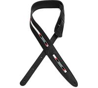 Fender Paramount Acoustic Leather Strap, Black