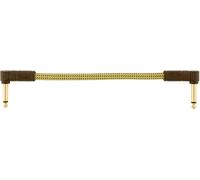 FENDER PATCH CABLE DELUXE SERIES 6" 15.24 CM TWEED FOR EFFECT PEDALS 0990820073