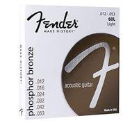 Fender Phosphor Bronze Acoustic Guitar Strings 12-53 (3-Pack)
