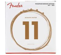 Fender Phosphor Bronze Acoustic Guitar Strings Ball End 60CL .011-.052
