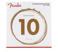 Fender Phosphor Bronze Acoustic Guitar Strings Ball End 60XL .010-.048