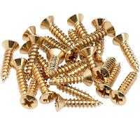 Fender Pickguard/Control Plate Mounting Screws - Gold