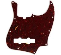 Fender 10-Hole Contemporary Jazz Bass Pickguard 4-Ply Tortoise Shell