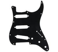 Fender Pickguard S/S/S For Stratocaster '60s Vintage-Style - 11 Hole - 3-Ply Black