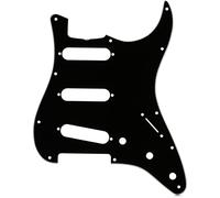 Fender Pickguard S/S/S For Stratocaster '60s Vintage-Style - 11 Hole - 3-Ply Black