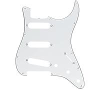 Fender Pickguard S/S/S For Stratocaster '60s Vintage-Style - 11 Hole - 3-Ply White