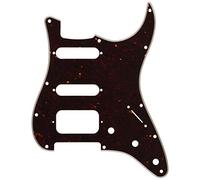 Fender Pickguard, Stratocaster® H/S/S, 11-Hole Mount, Brown Tortoise Shell, 4-Ply