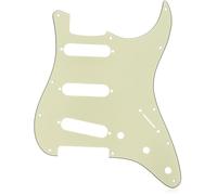 Fender Pickguard, Stratocaster® S/S/S, 11-Hole Mount, Mint Green MG/B/MG 3-Ply