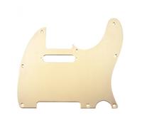 Fender Pickguard Telecaster 1- Ply 8-Hole Mount Gold Plated
