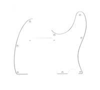 Fender Pickguard Telecaster 3 Ply 8-Hole Mount White