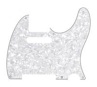 Fender Pickguard Telecaster 8-Hole Mount White Pearl 4-Ply