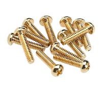 Fender Pickup and Selector Switch Mounting Screws (12) (Gold)