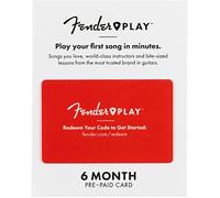 Fender Play 6-Month Subscription Prepaid Gift Card
